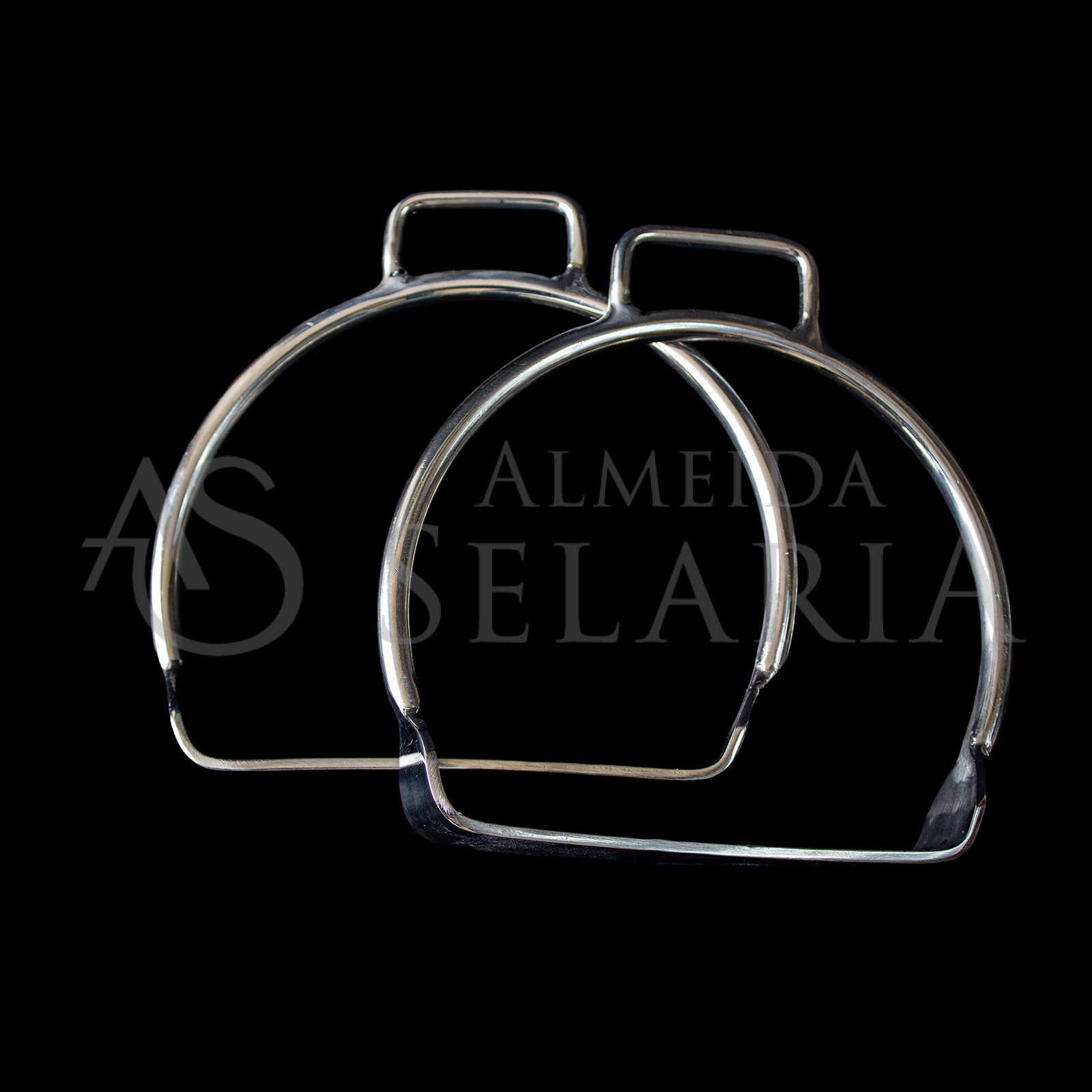 ESTRIBO MEIA LUA COM CHAPA - Imagem 2