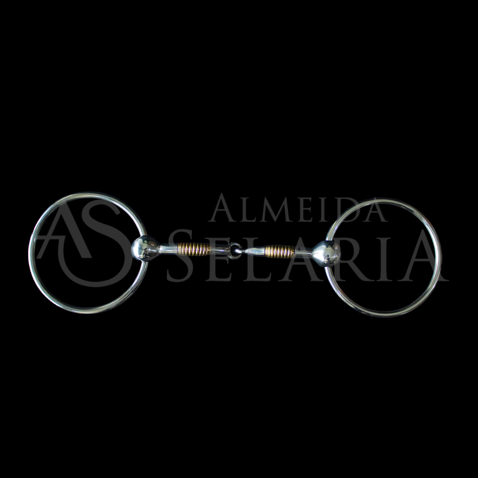 BRIDÃO DE ARGOLA BOCAL COM BRONZE