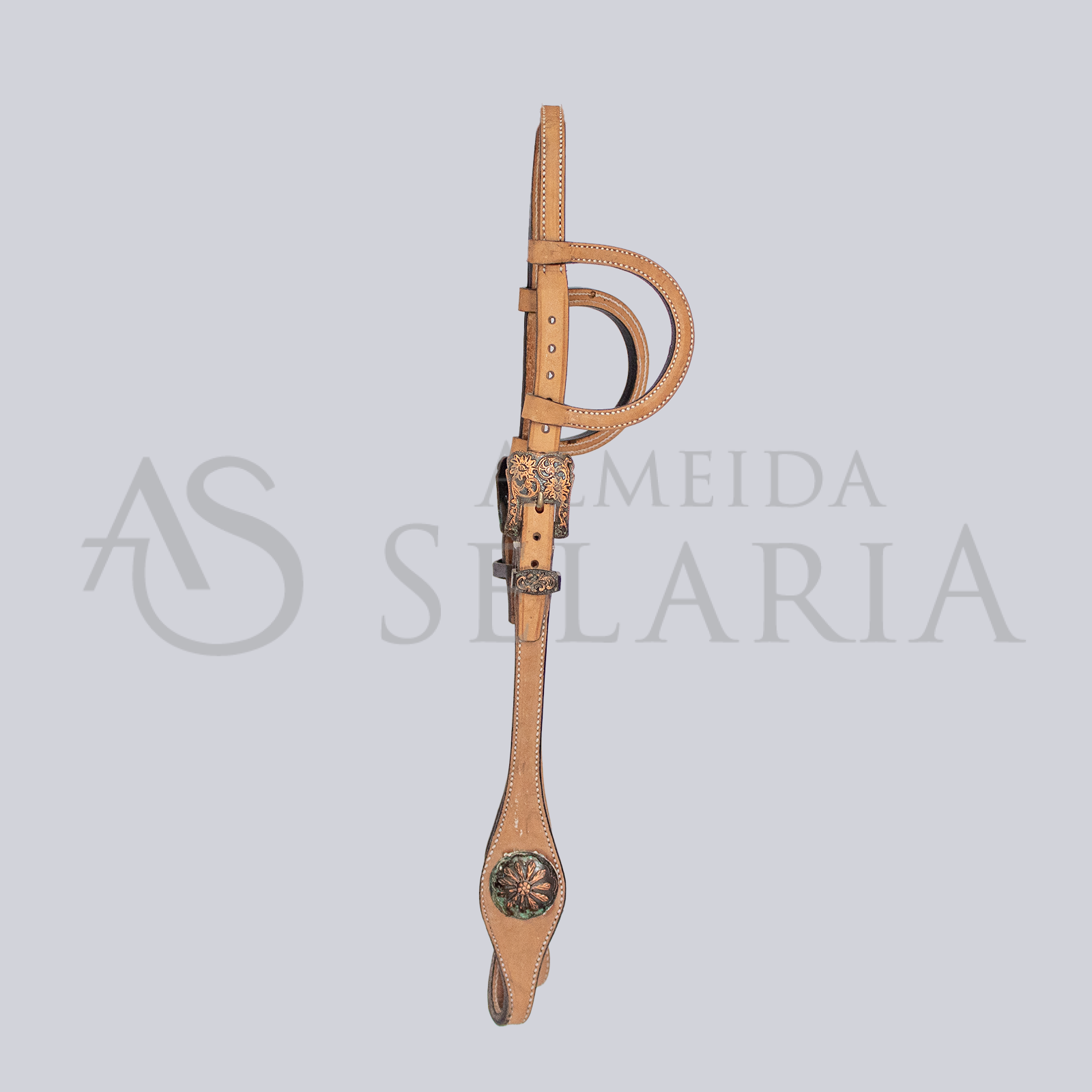 CABEÇADA ORELHA FERRAGEM AMERICANA - 001 - Imagem 4