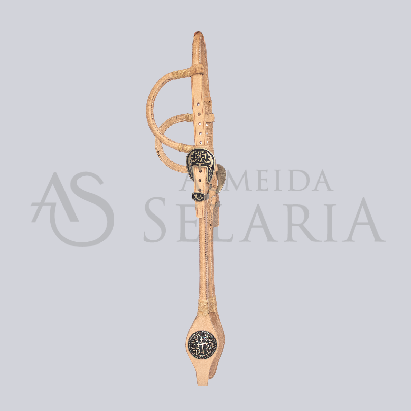 CABEÇADA ORELHA FERRAGEM AMERICANA - 002