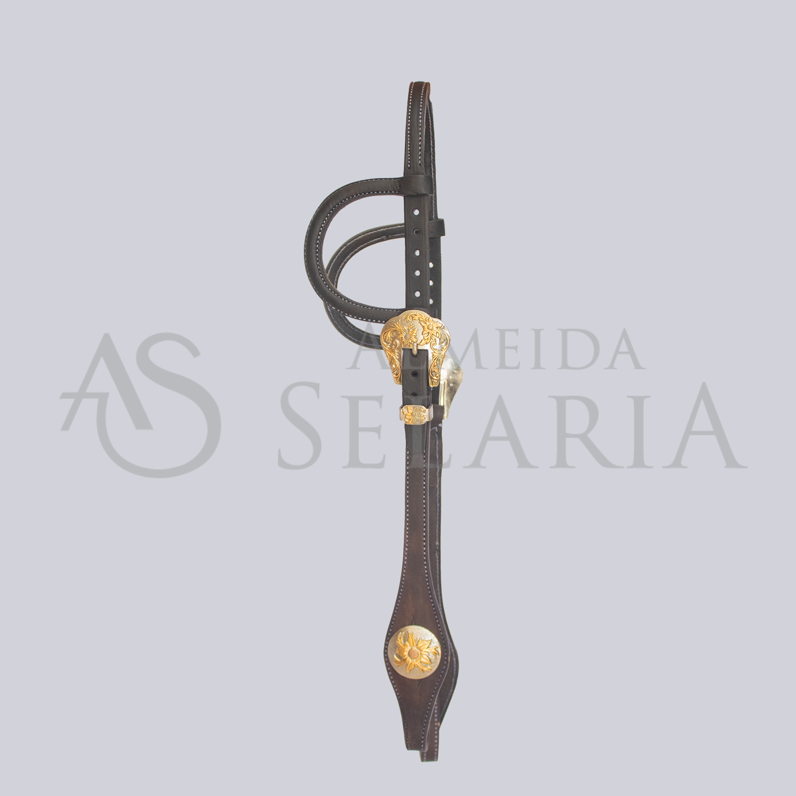 CABEÇADA ORELHA FERRAGEM AMERICANA - 001 - Imagem 7