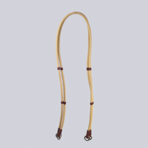 RÉDEAS DE CORDA COM DETALHES EM LINHA