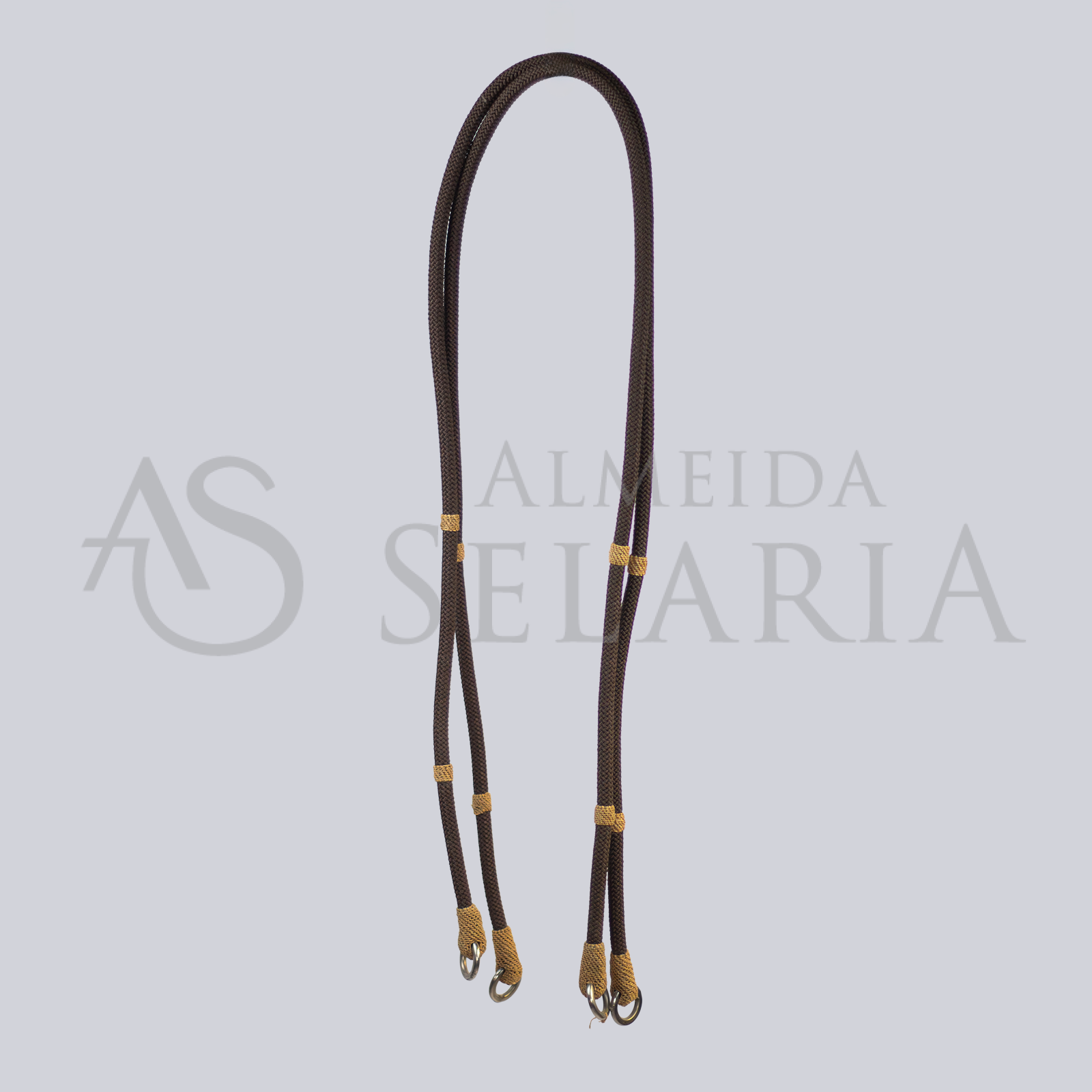 RÉDEAS DE CORDA COM DETALHES EM LINHA - Imagem 4