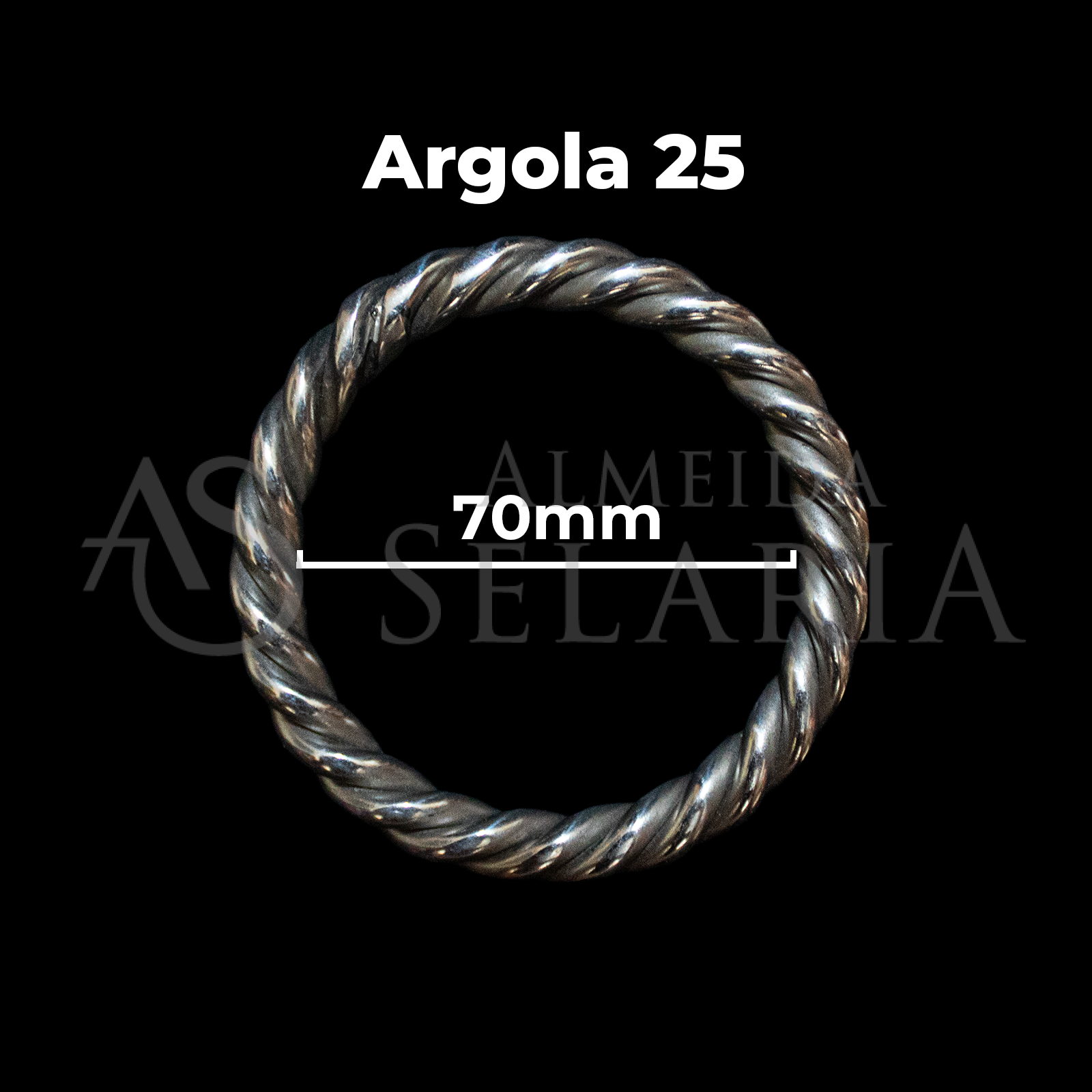 ARGOLA TORCIDA - N° 25