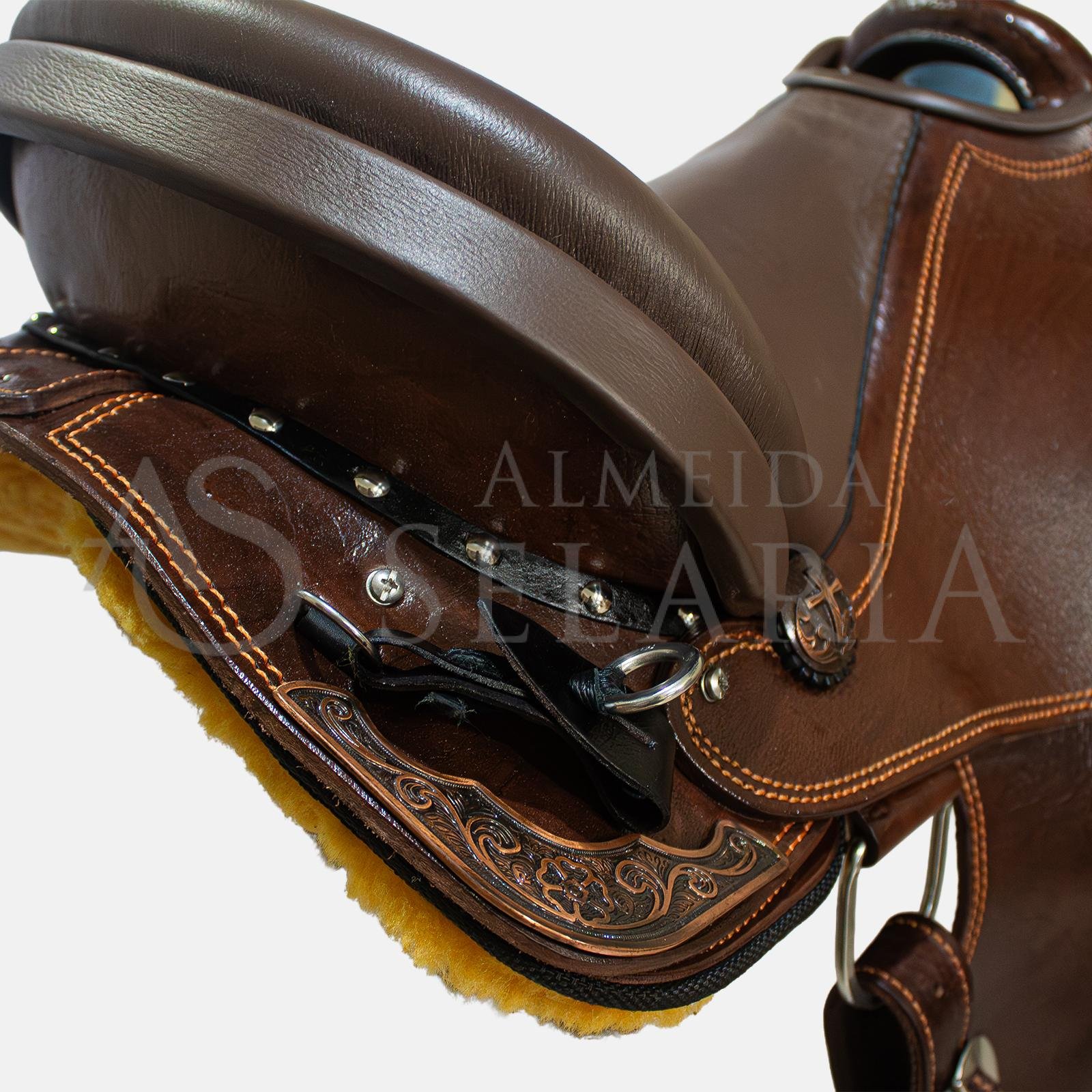 SELA AUSTRALIANA- PISTA AMAZON MARROM CLARA (4738) - Imagem 4