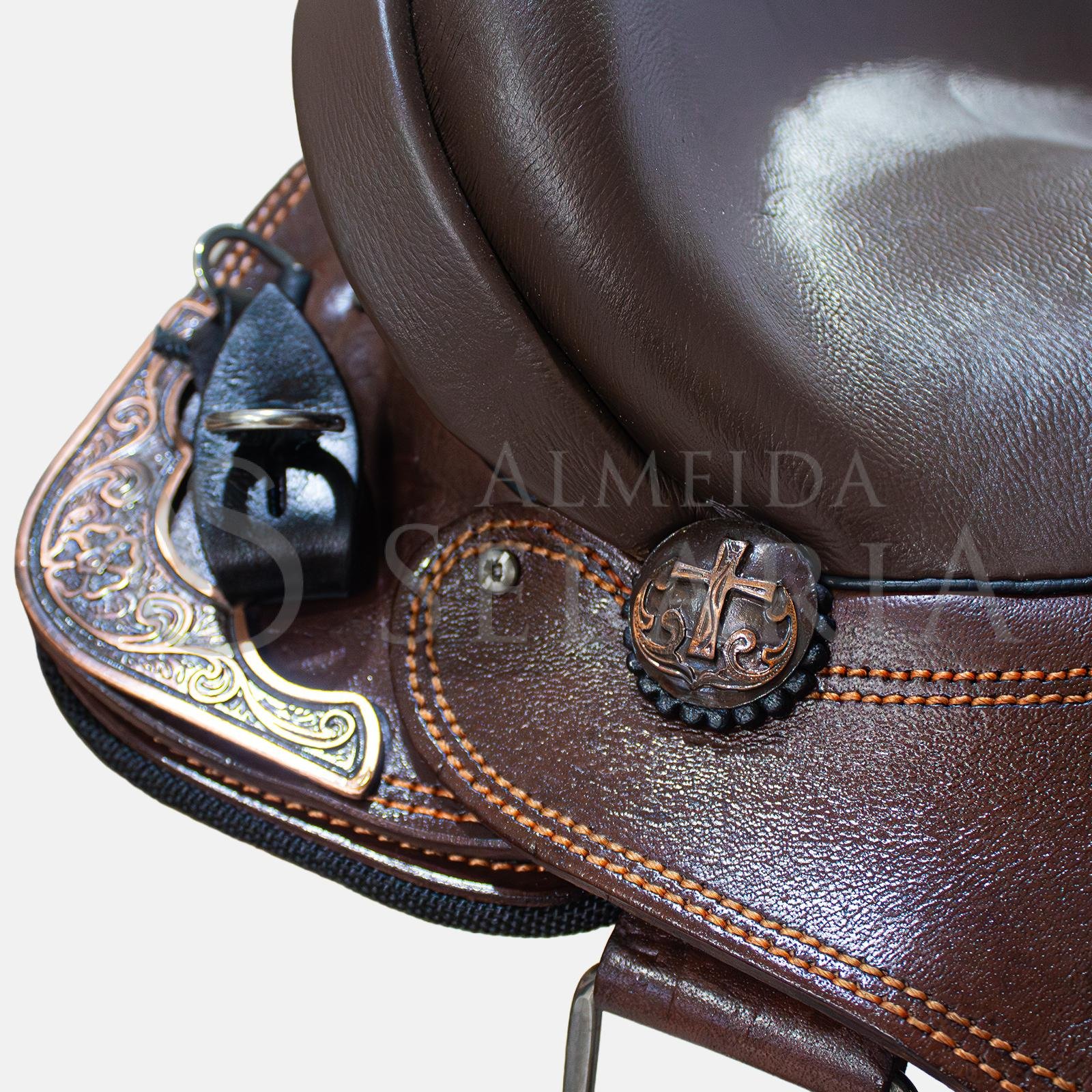 SELA AUSTRALIANA- PISTA AMAZON MARROM CLARA (4738) - Imagem 3